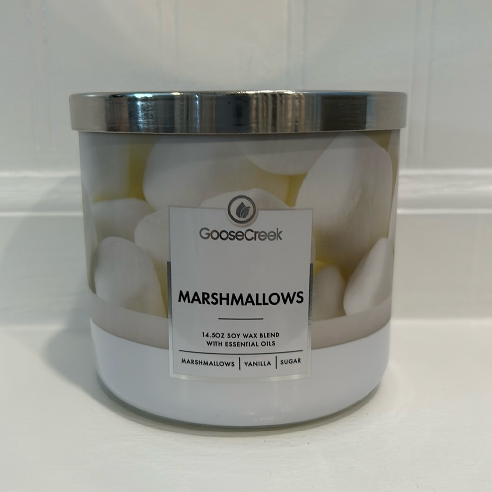Goose Creek ‘Marshmallows’ 🤍 candle 🕯️